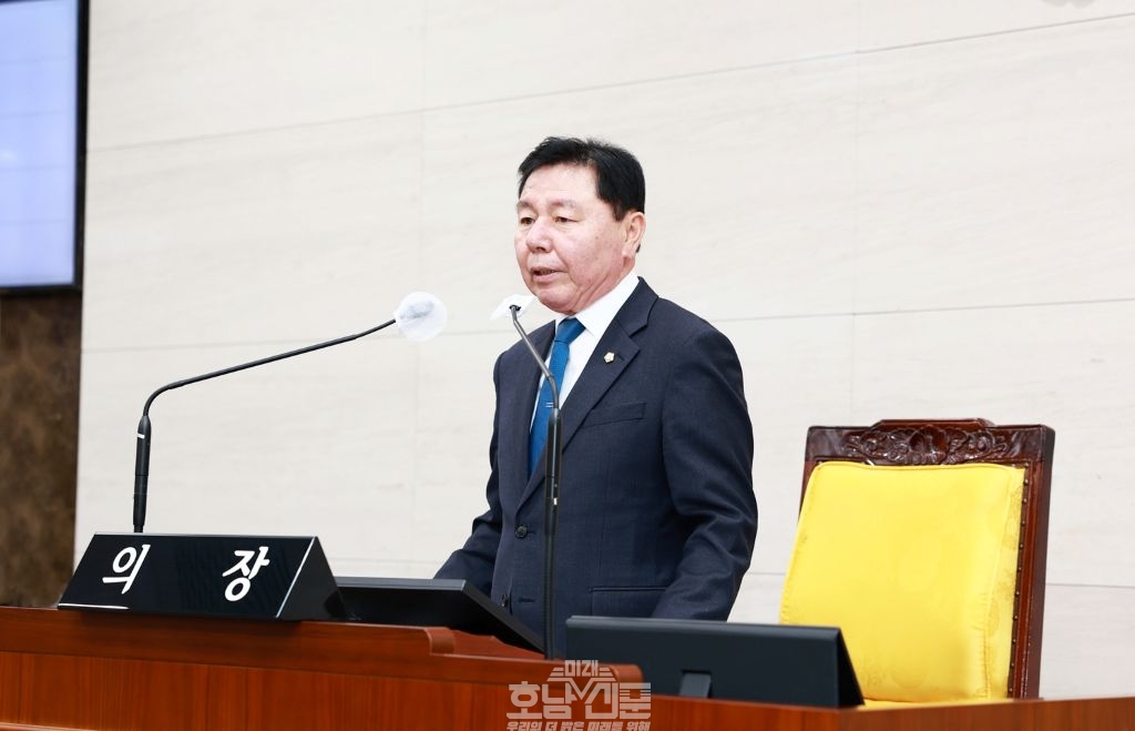 화순군의회 오형열 의장