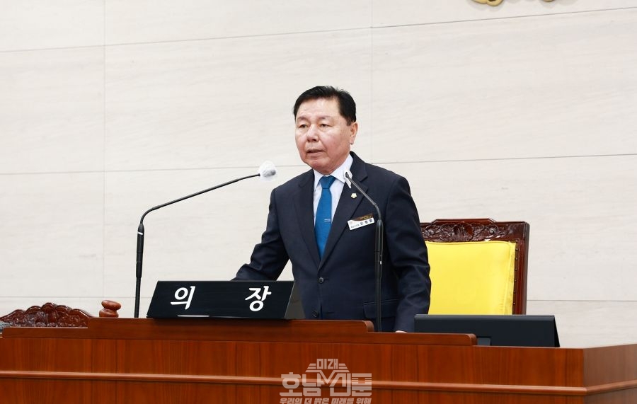 제273회임시회 (제1차 본회의) 화순군의회 오형열 의장